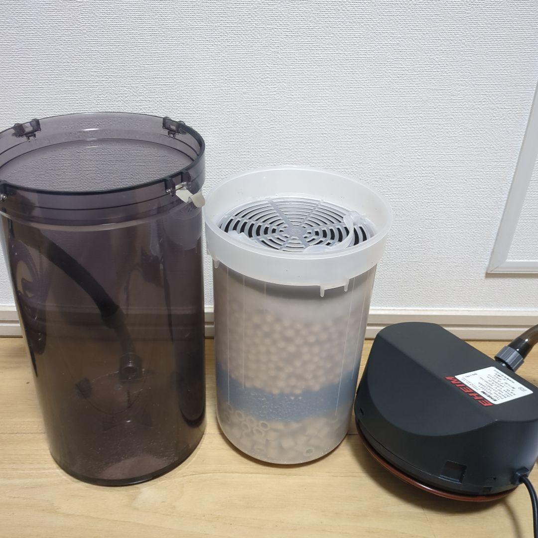 エーハイム クラシックフィルター 2213 ろ材付きセット グレー