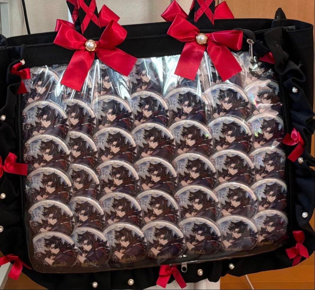 原神 リオセスリ 痛バ 缶バッジ A3痛バ