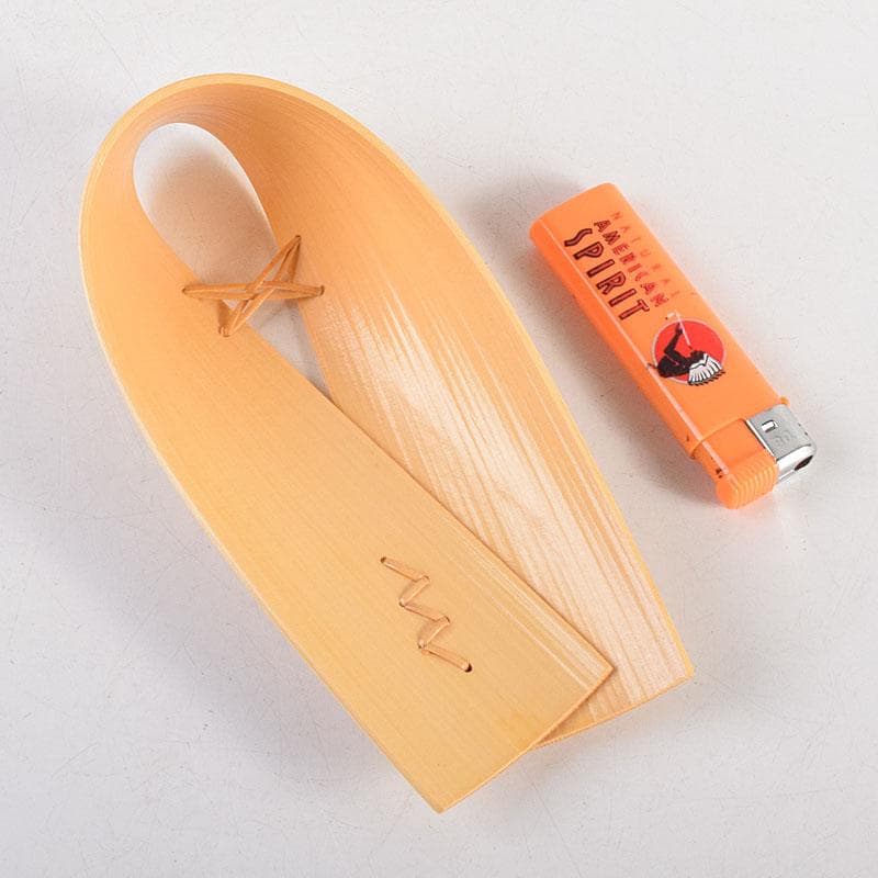 茶道具　此君亭工房　白竹　ささ舟　お絞り受け　五点　共箱　V　R8829