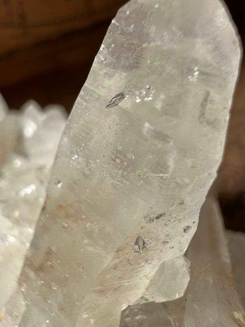 龍脈の精髄 宮崎県産水晶クラスター 龍脈と癒しの光※保護猫活動支援