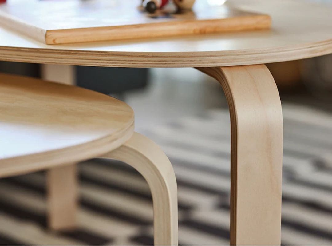 【 美品 】IKEA スヴァルスタ ネストテーブル2点セット