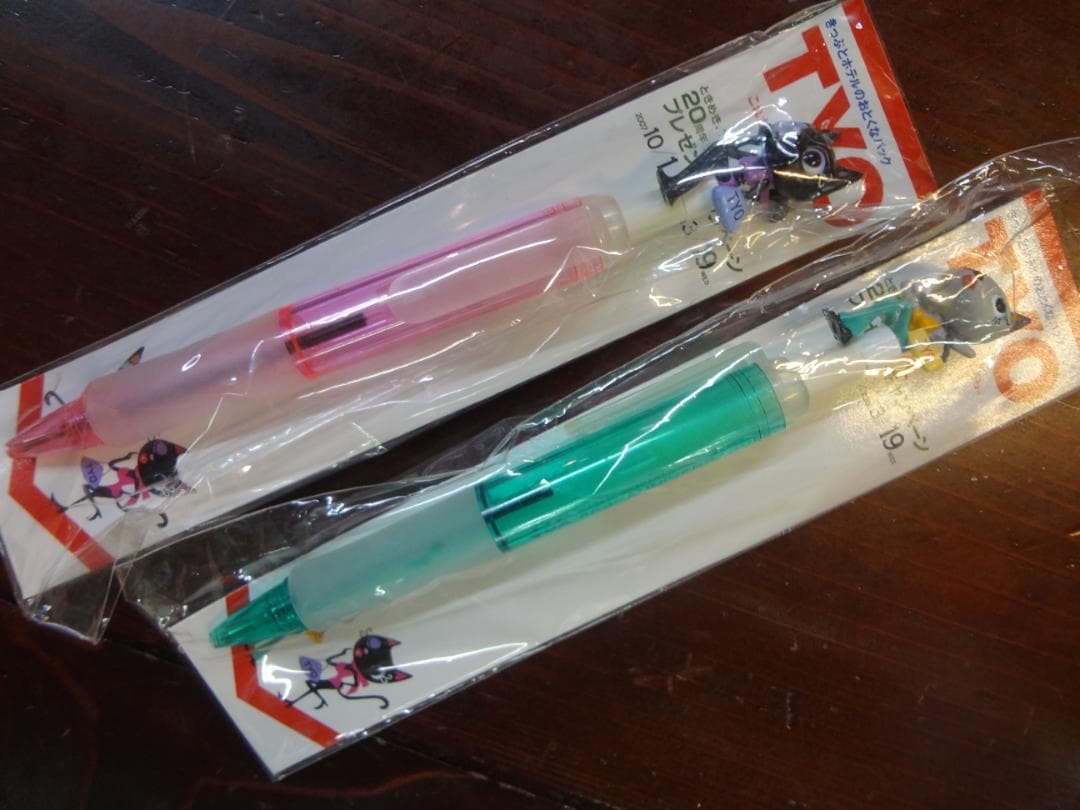 ときめきキャット　　TYOキャンペーンペンセット　　　入手困難非売品グッズ
