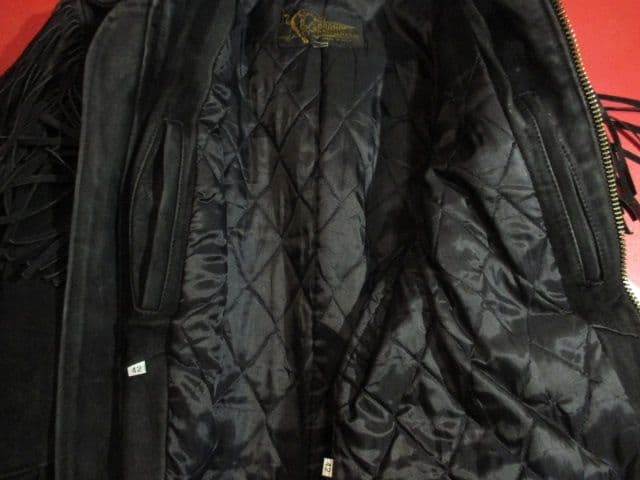 ヴィンテージ BRANDED GARMENTS フリンジスエードレザージャケット