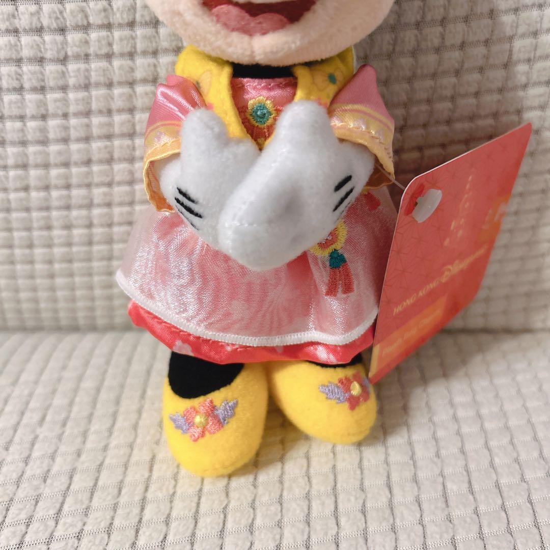 【新品】香港ディズニー 春節 ミッキー ミニー ぬいぐるみ バッグチャーム