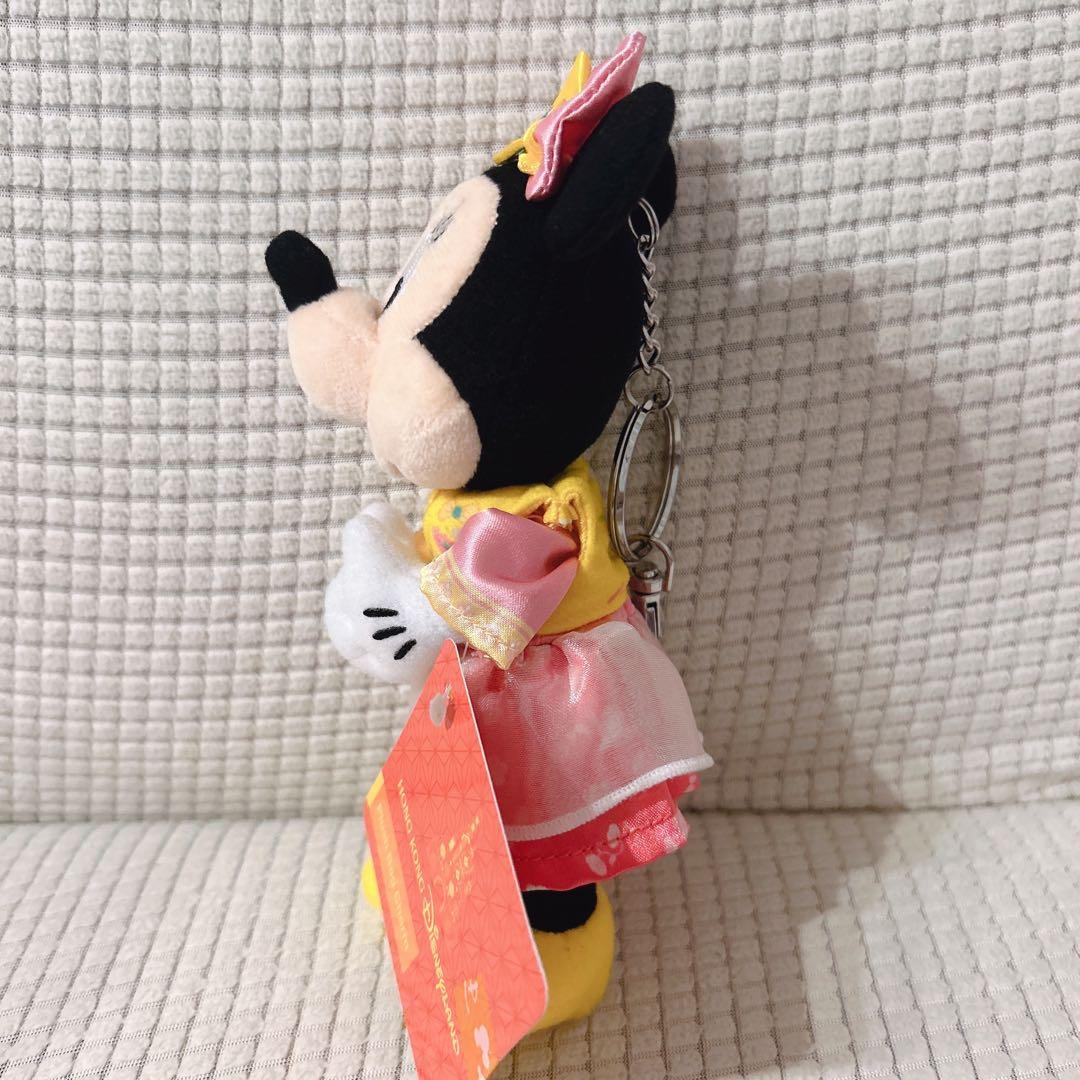【新品】香港ディズニー 春節 ミッキー ミニー ぬいぐるみ バッグチャーム
