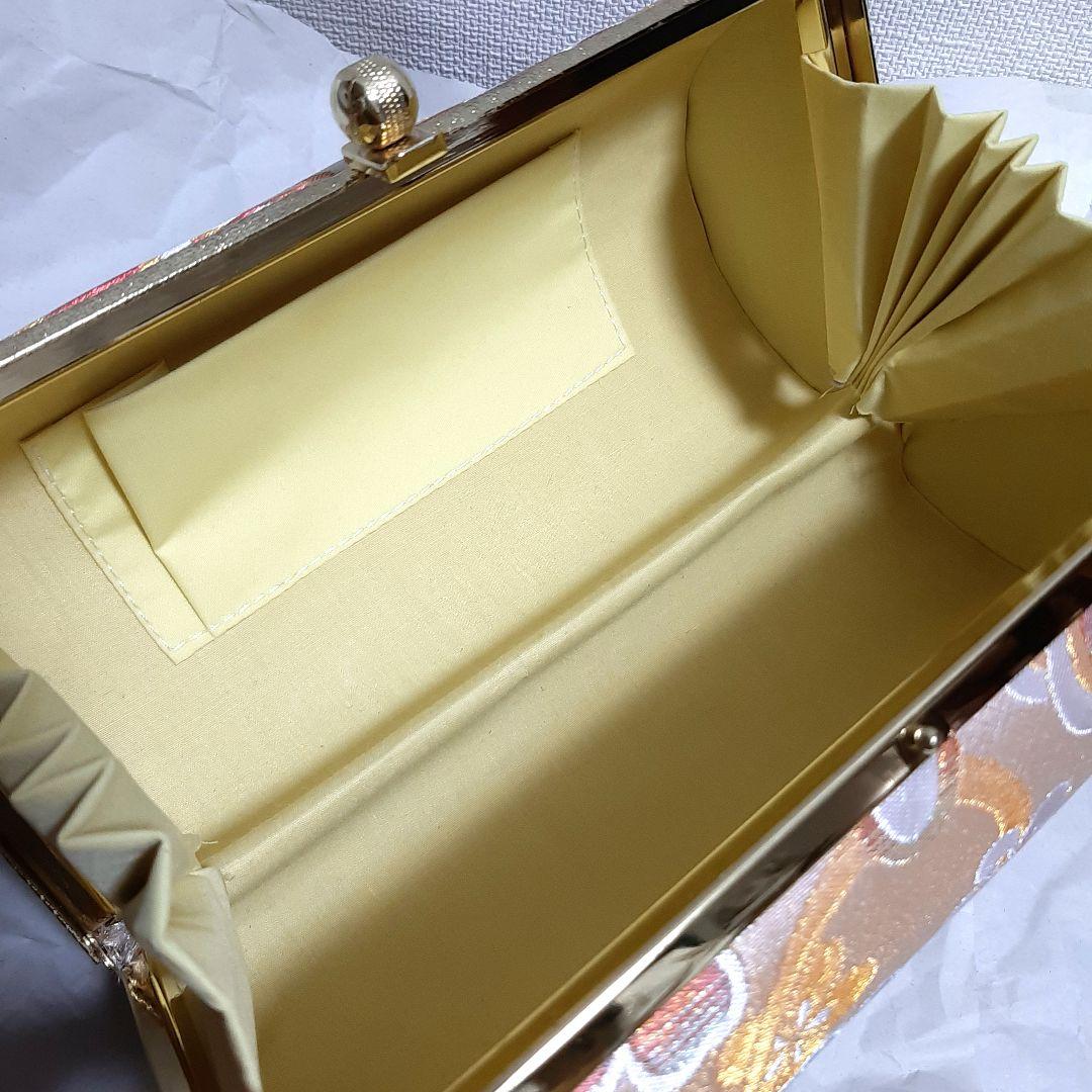 美品　高級和装バッグと草履セット　ベージュゴールド　成人式　卒業式　振袖　式
