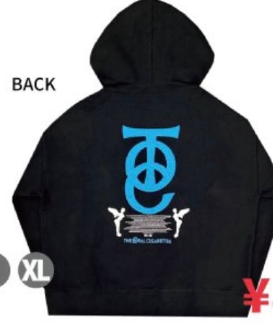 THE ORAL CIGARETTES オーラル TOP PEACE パーカー