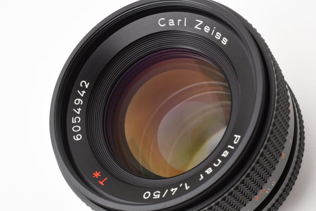 CONTAX Planar 50mm F1.4 AEJ フィルター付 動作確認済