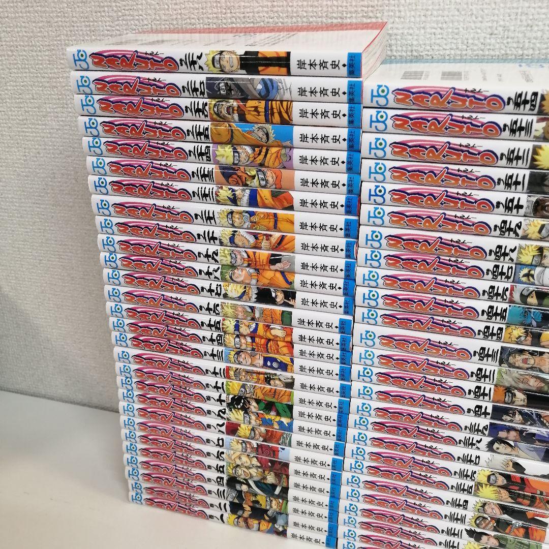 美品　新品購入　NARUTO　全巻　漫画　ナルト　全巻セット　全72巻