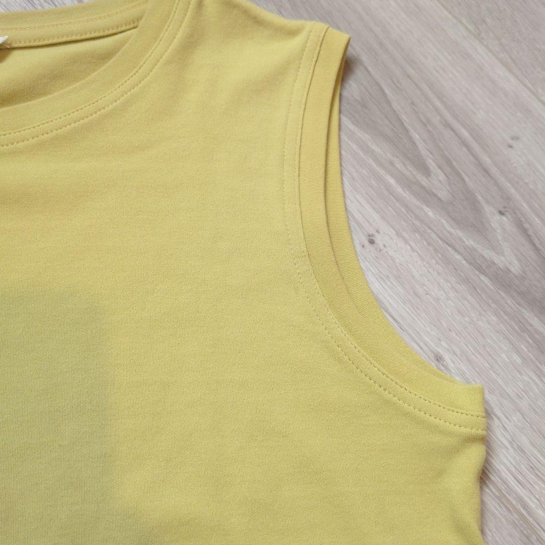 クリーニング済♡HERMES ノースリーブ イエロー サイズ38