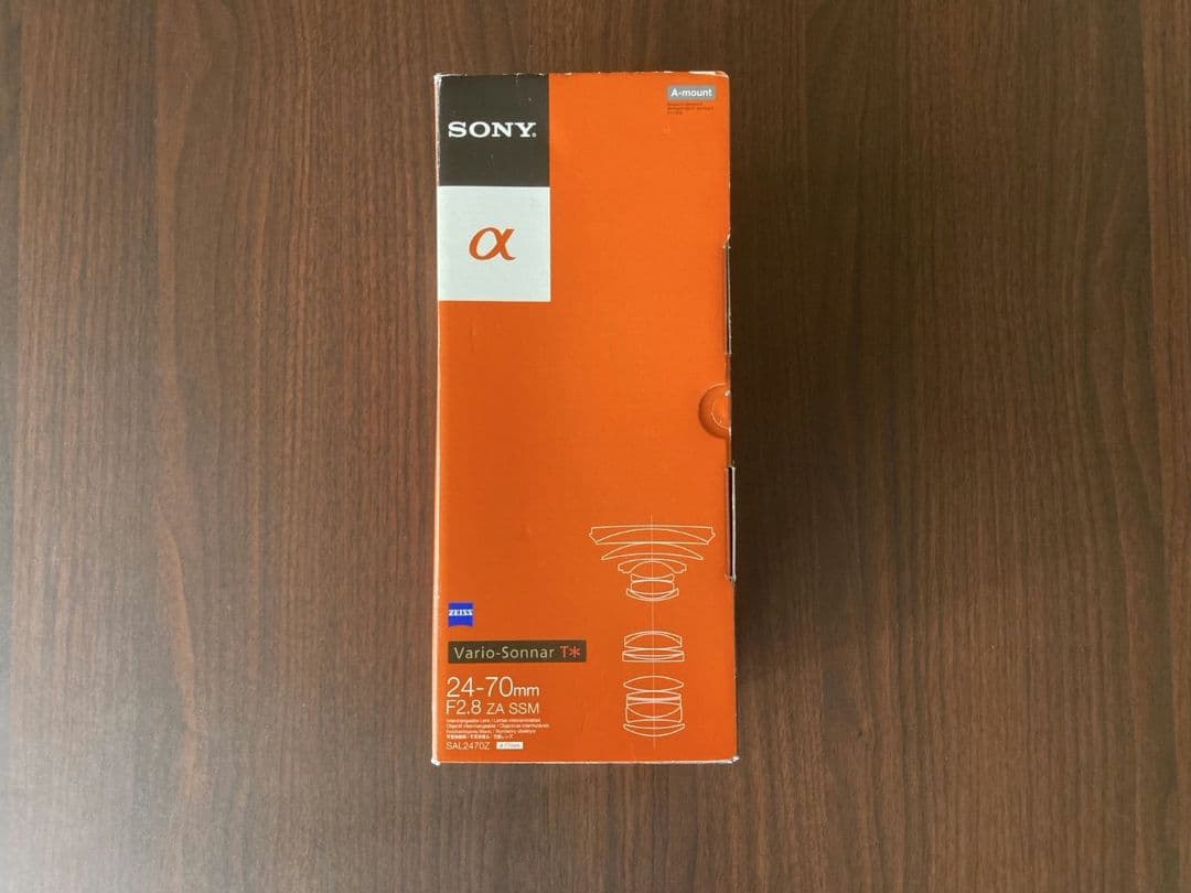 レンズ(ズーム) Sony Zeiss Vario-Sonnar 24-70mm F2.8ZA