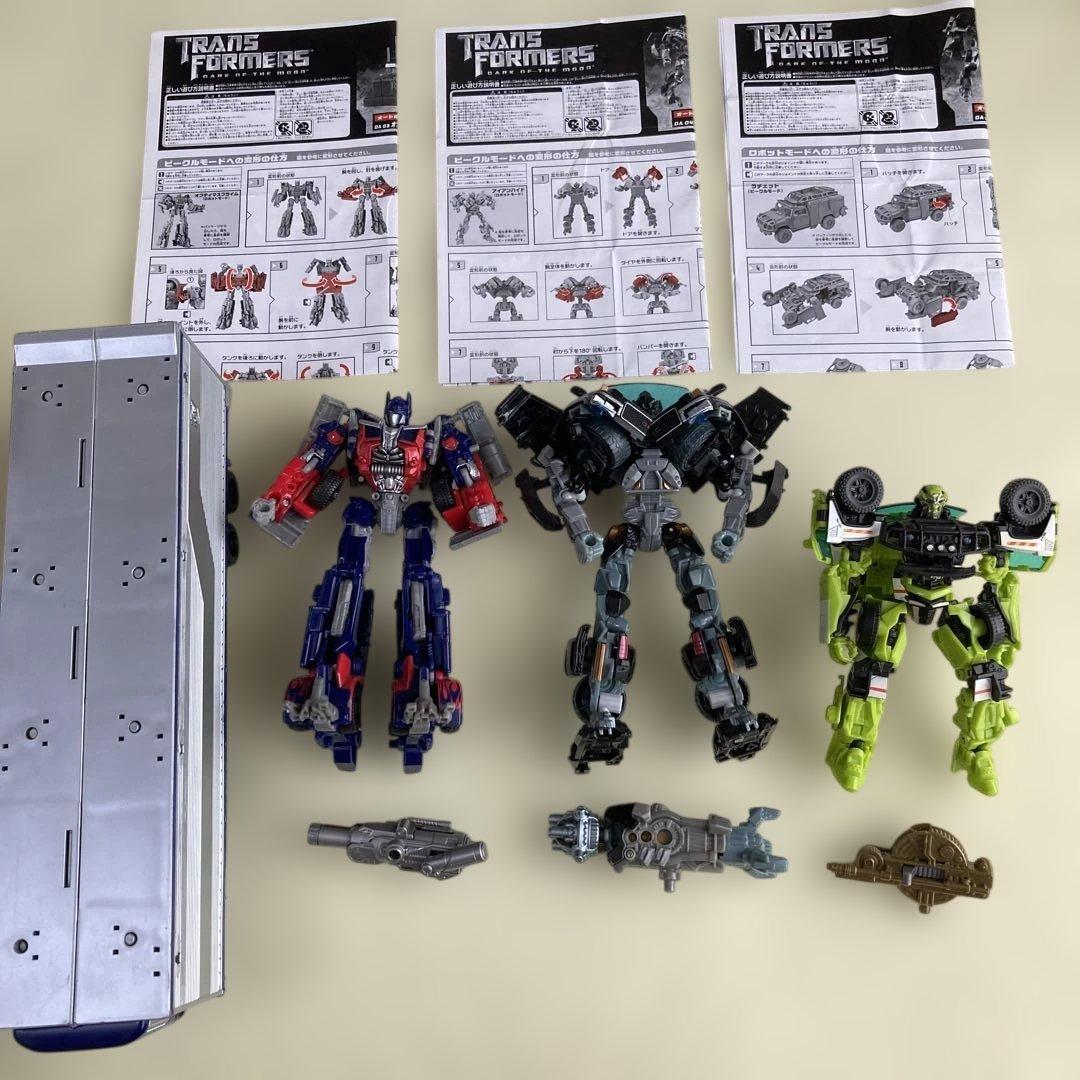 オートボット3点セット　トランスフォーマー　ダークサイドムーン　劇場版3作目