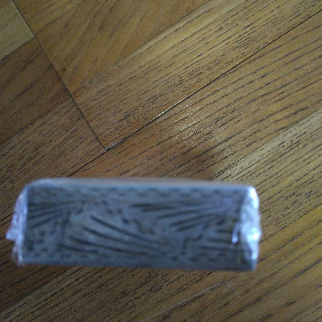 シルバーのイタリアンベネチア6面手彫り彫刻装飾的な絵画の金属製ケースです！