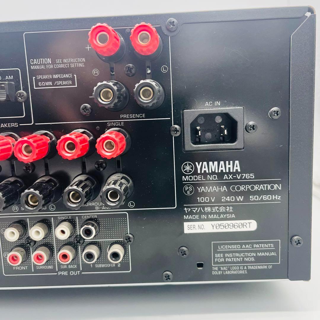 YAMAHA AVレシーバー　AX-V765