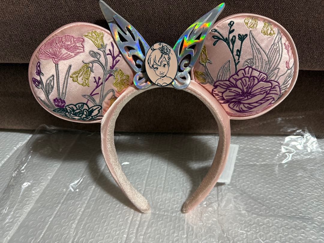 パリ限定　海外ディズニー　カチューシャ　ティンカーベル