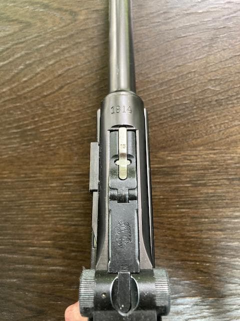 激レア！タナカ ルガーP08 マリーネ 6インチ ガスブローバック