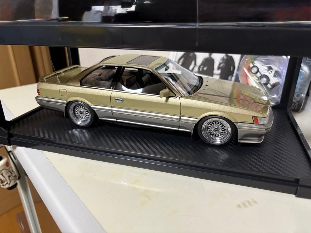 イグニッションモデル1/18 レパード前期アルティマBBSアルミ仕様！