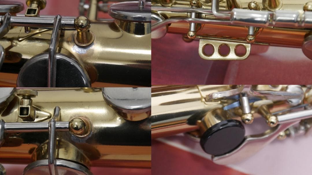 KAWAI B&S　ソプラノサックス（整備済み）マウスピース他一式付属