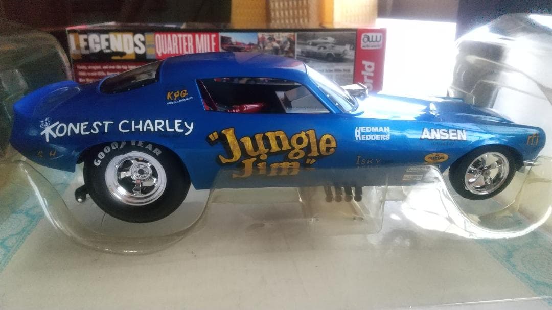 オートワールド 1/18 JUNGLE JIM 1971 シボレー カマロ