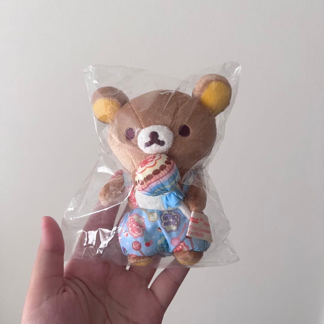 リラックマ×チュッパチャップス ぬいぐるみ3点セット
