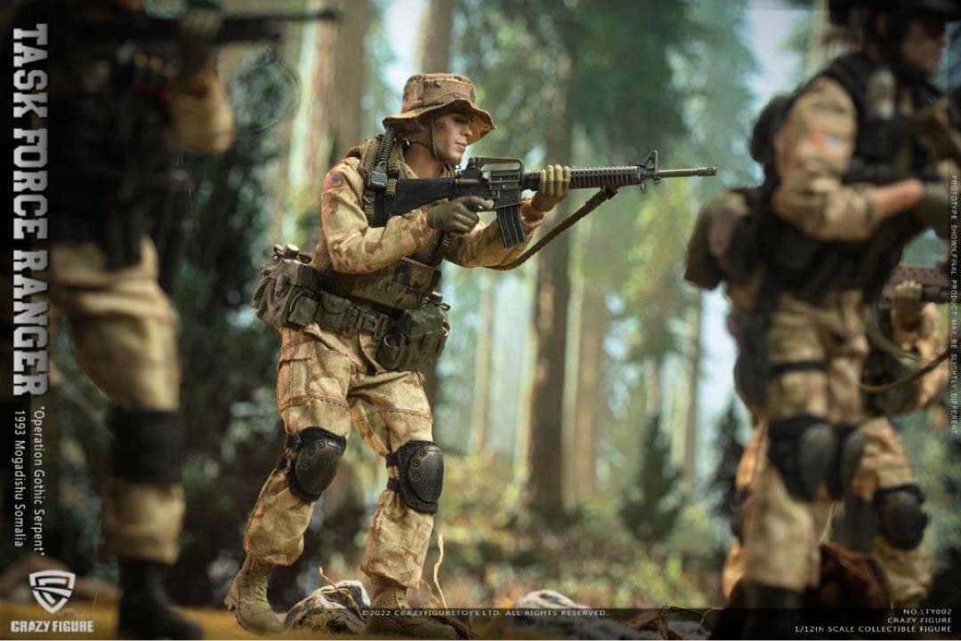 ミリタリー US Military75th Delta Special Force 1/12