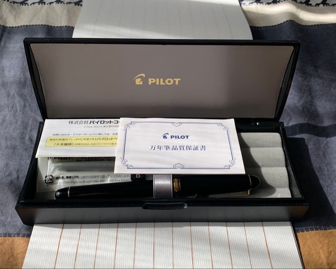 【新品未使用】PILOT カスタム74 14K 万年筆