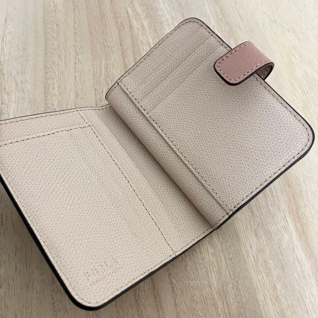 訳あり✨極美品✨FURLA✨フルラ✨二つ折り財布✨ピンク✨L字ファスナー