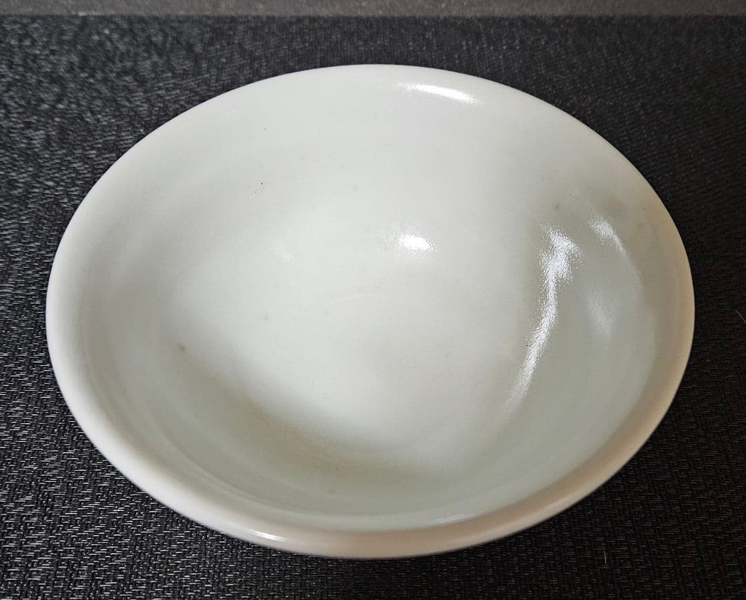 【李朝コレクター放出品❗02.】李朝白磁　分院手　茶碗　碗　時代産地不明❗