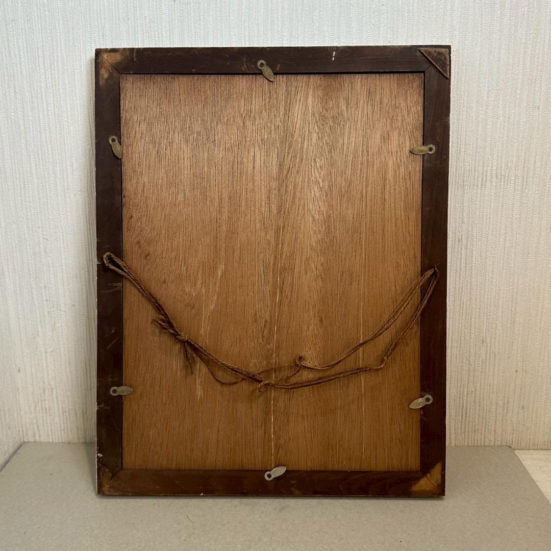 iΦ 真作 フランス ヴィンテージ ビックアイアート 少女 1972年 ドミニク