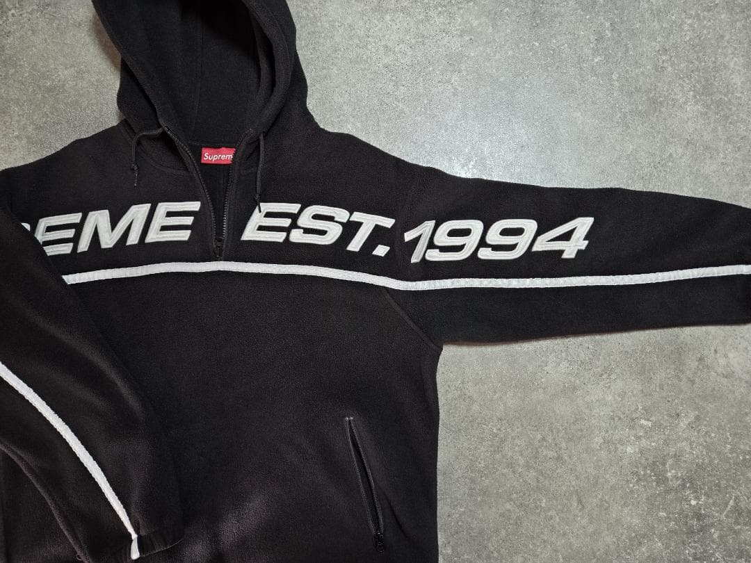 【更に値下しました】Supremeポーラテックフリースパーカー黒S