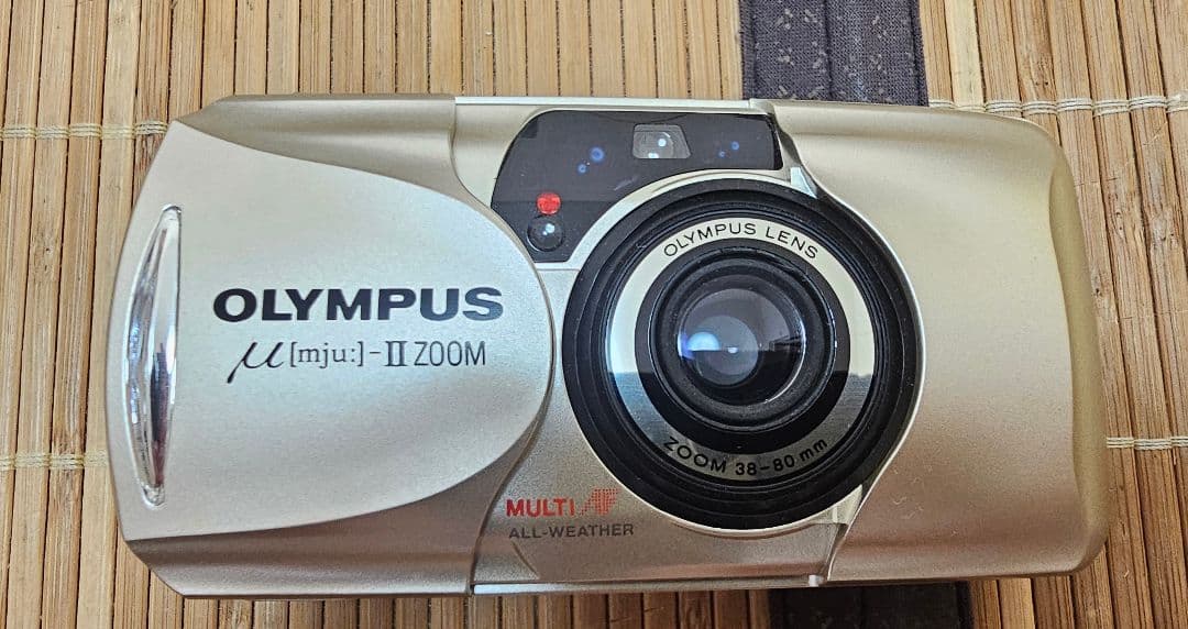 OLYMPUS μ mju-II ZOOM ミュー コンパクトフィルムカメラ