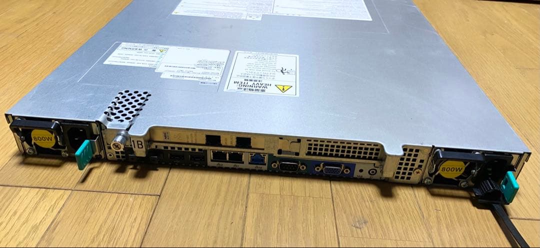 高性能サーバー NEC Xeon E5 16GB 1.5TB 20c40t