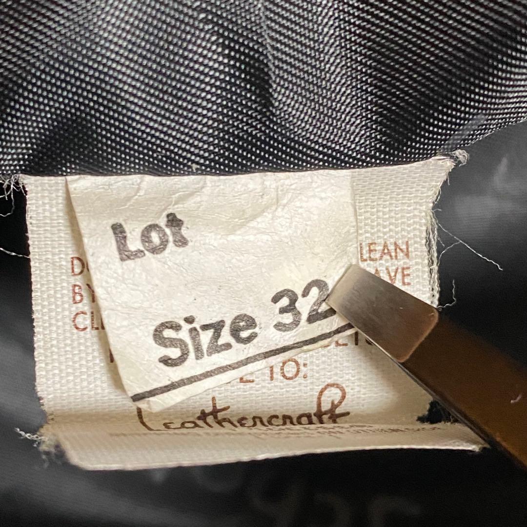 schott ブラック レザー シングルライダースジャケット