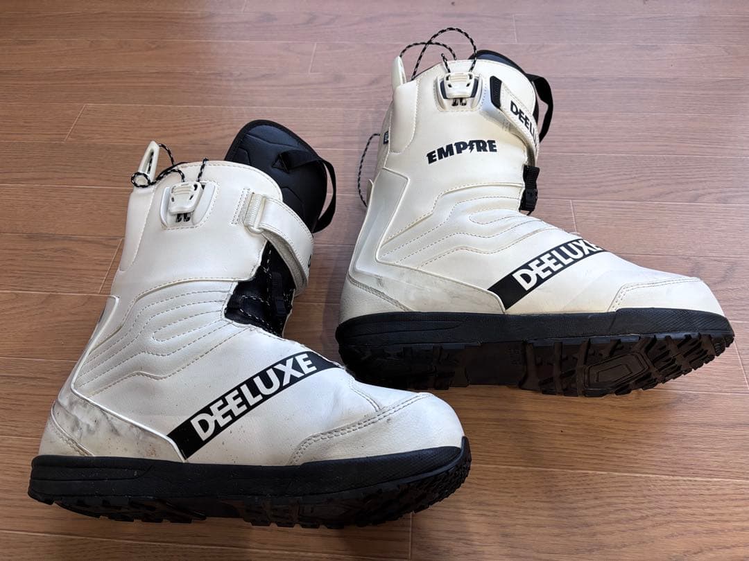 DEELUXE EMPIRE 28.5 スノーボードブーツ ホワイト