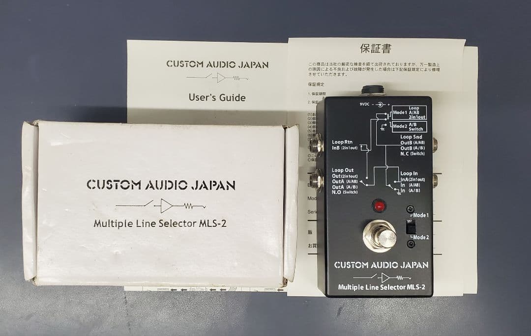 CUSTOM AUDIO JAPAN MLS-2 マルチラインセレクター