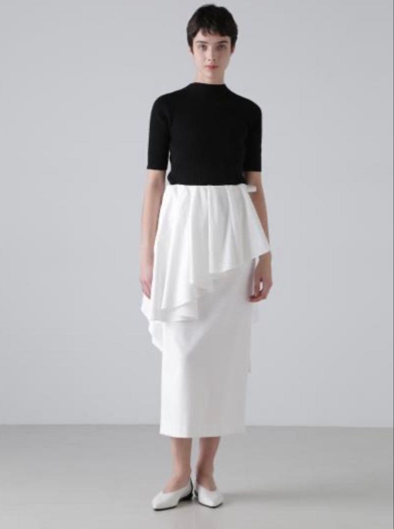 ADORE チンツギャバスカート 36 ブラック 2WAY '25年商品