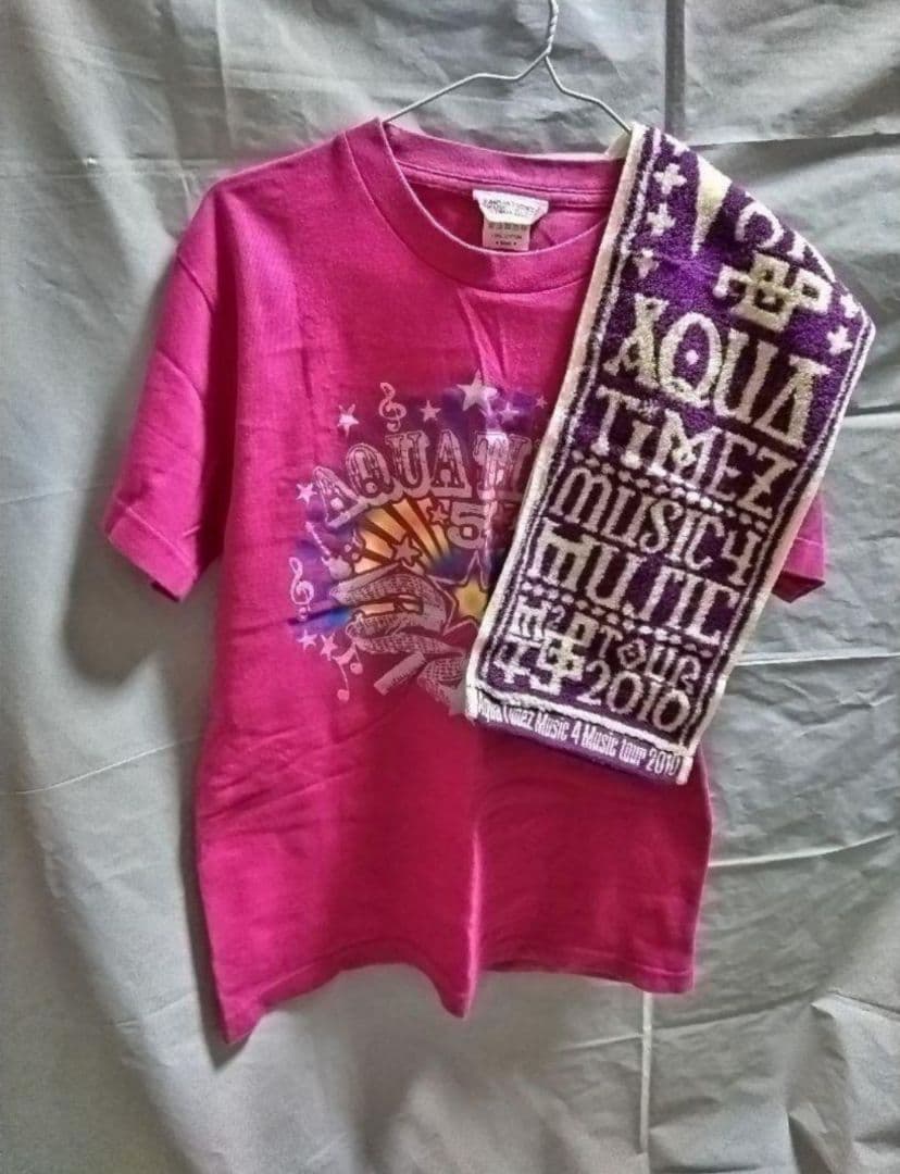 Aqua Timez 5周年ライブ Tシャツ&タオル&缶バッジ