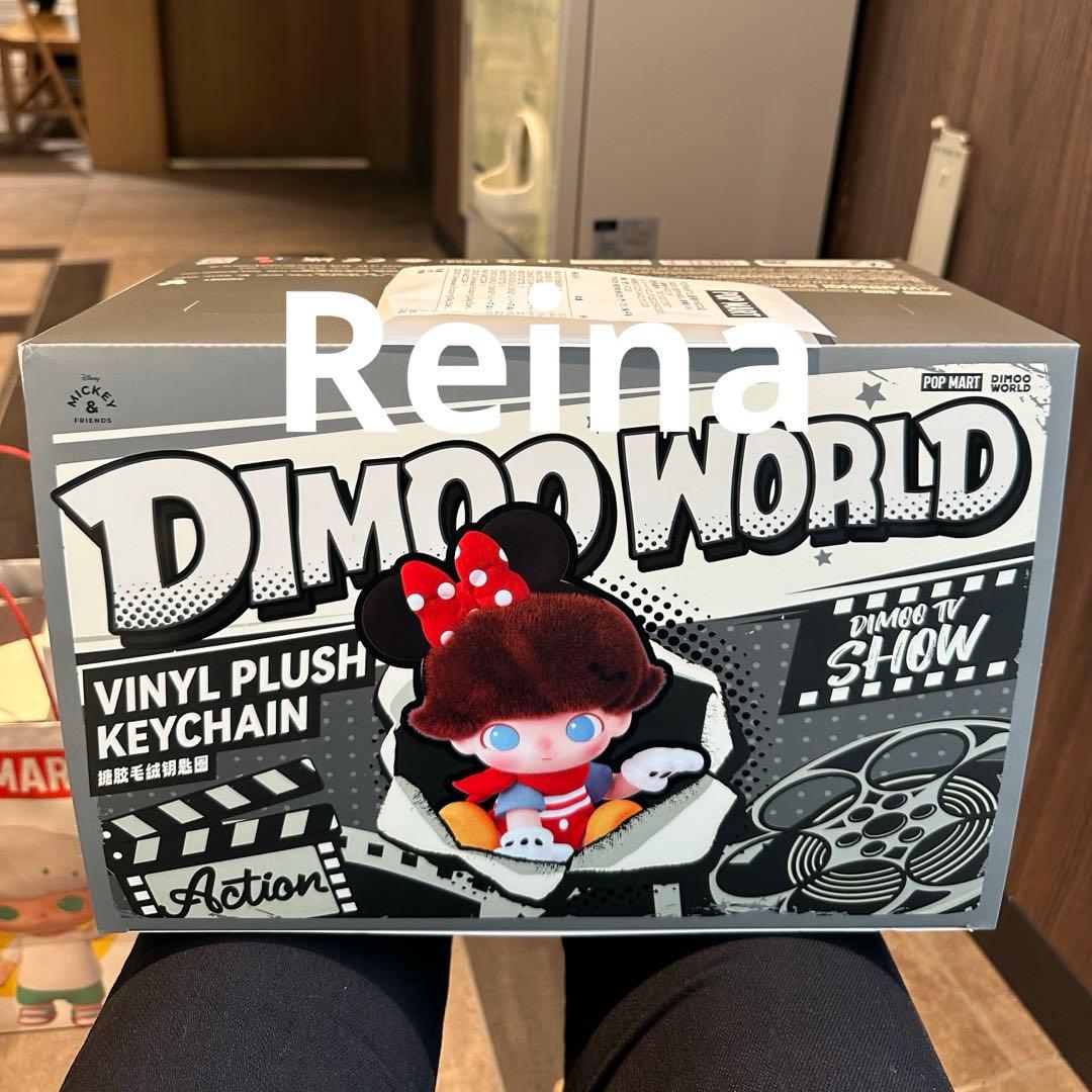 DIMOO WORLD DISNEY シリーズ ぬいぐるみキーチェーン BOX