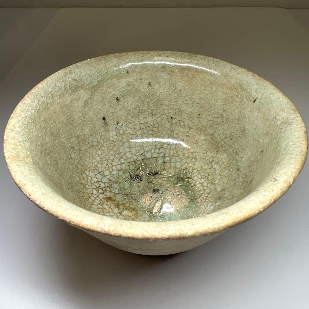 中国明時代　青磁鉢　口径12.3㎝　東Y7-0623⭐︎2F