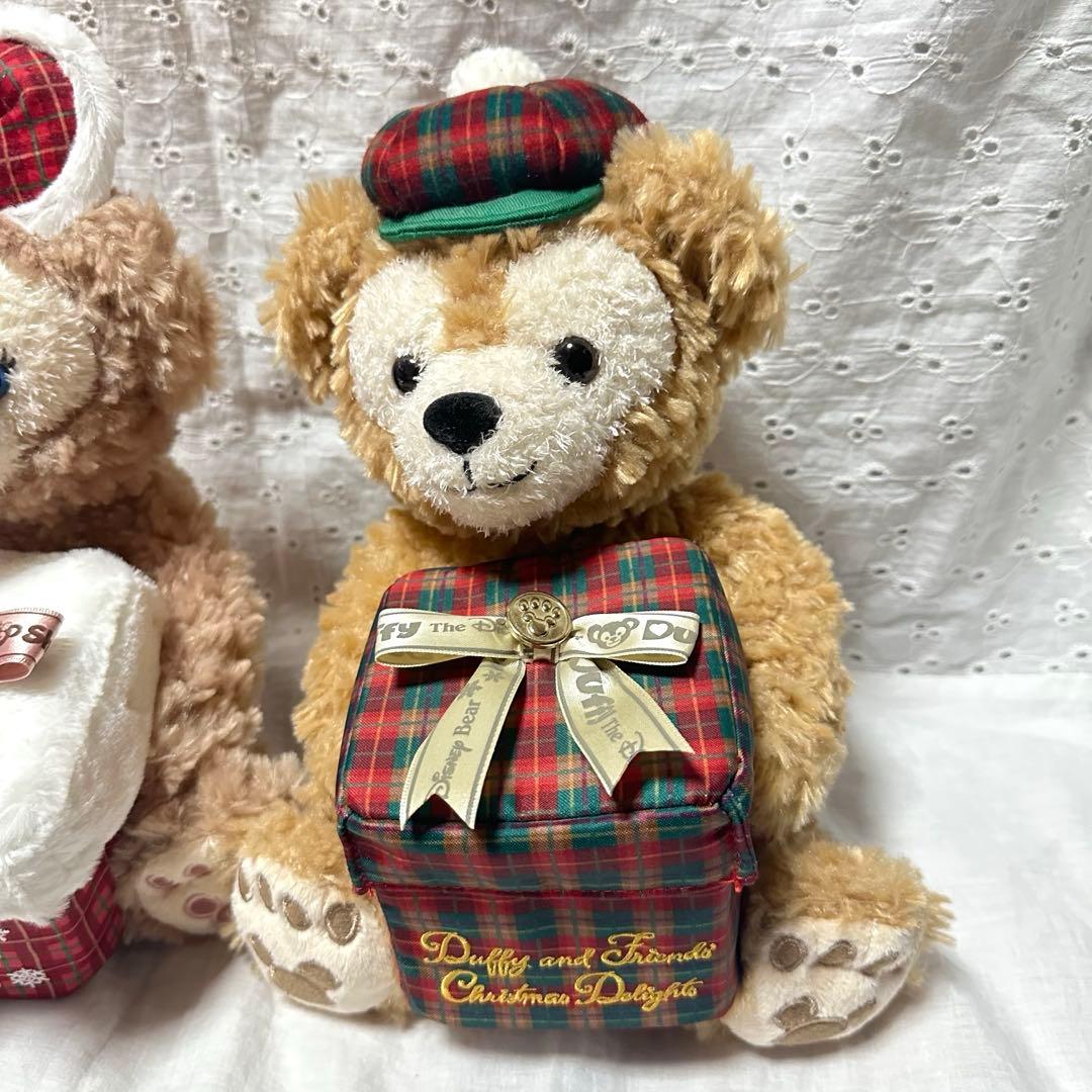ダッフィーシェリーメイディズニークリスマスギフトボックスぬいぐるみディズニーシー