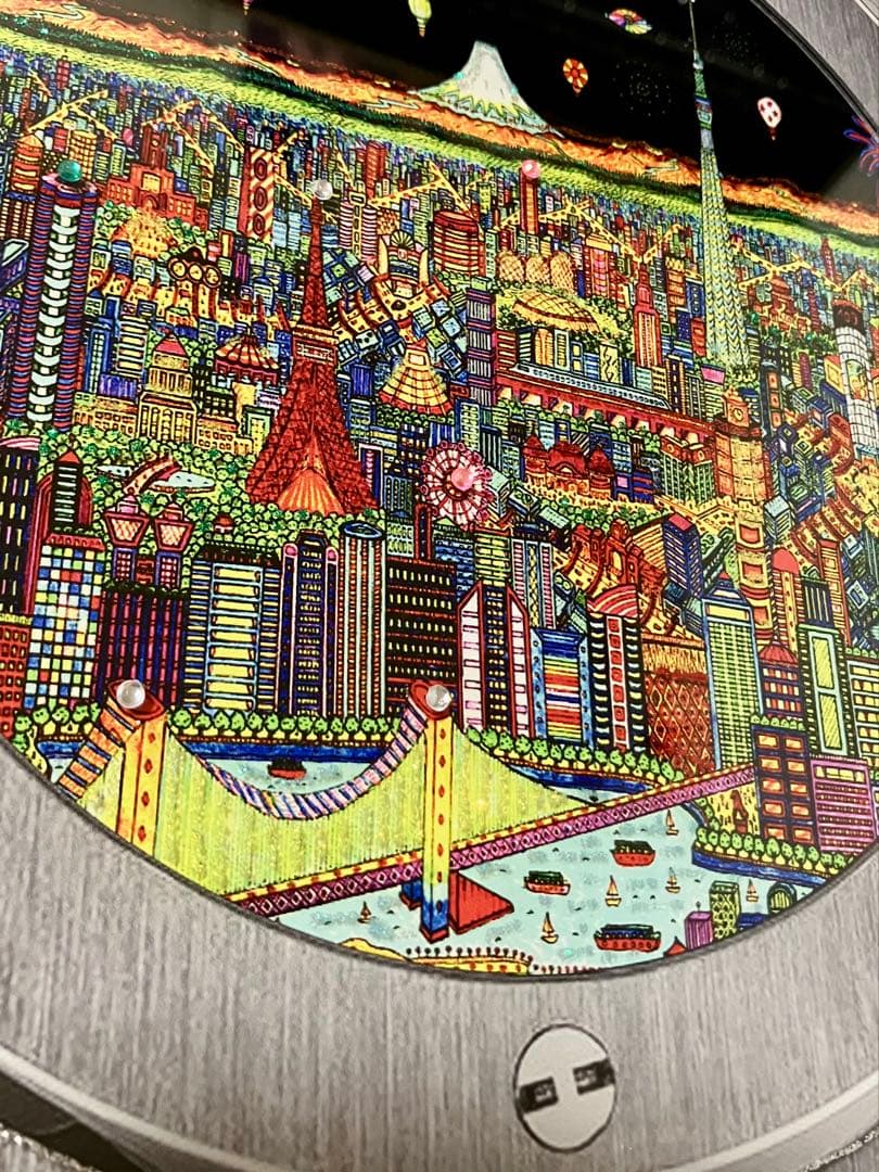 ヨハンペラトーネル　3D作品 Watch Tokyo プレキシアートオブジェ美品