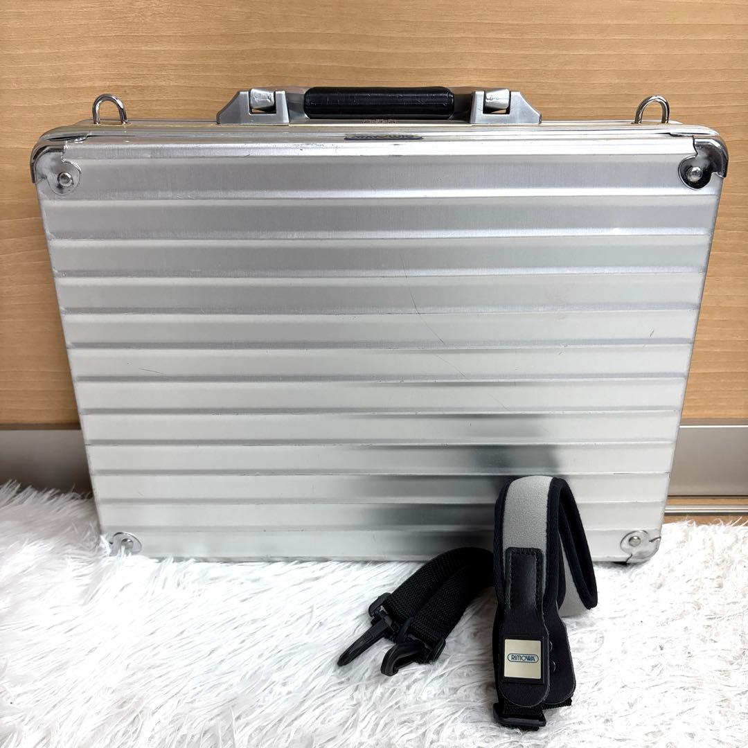 RIMOWA リモワ トパーズ アタッシュケース シルバー