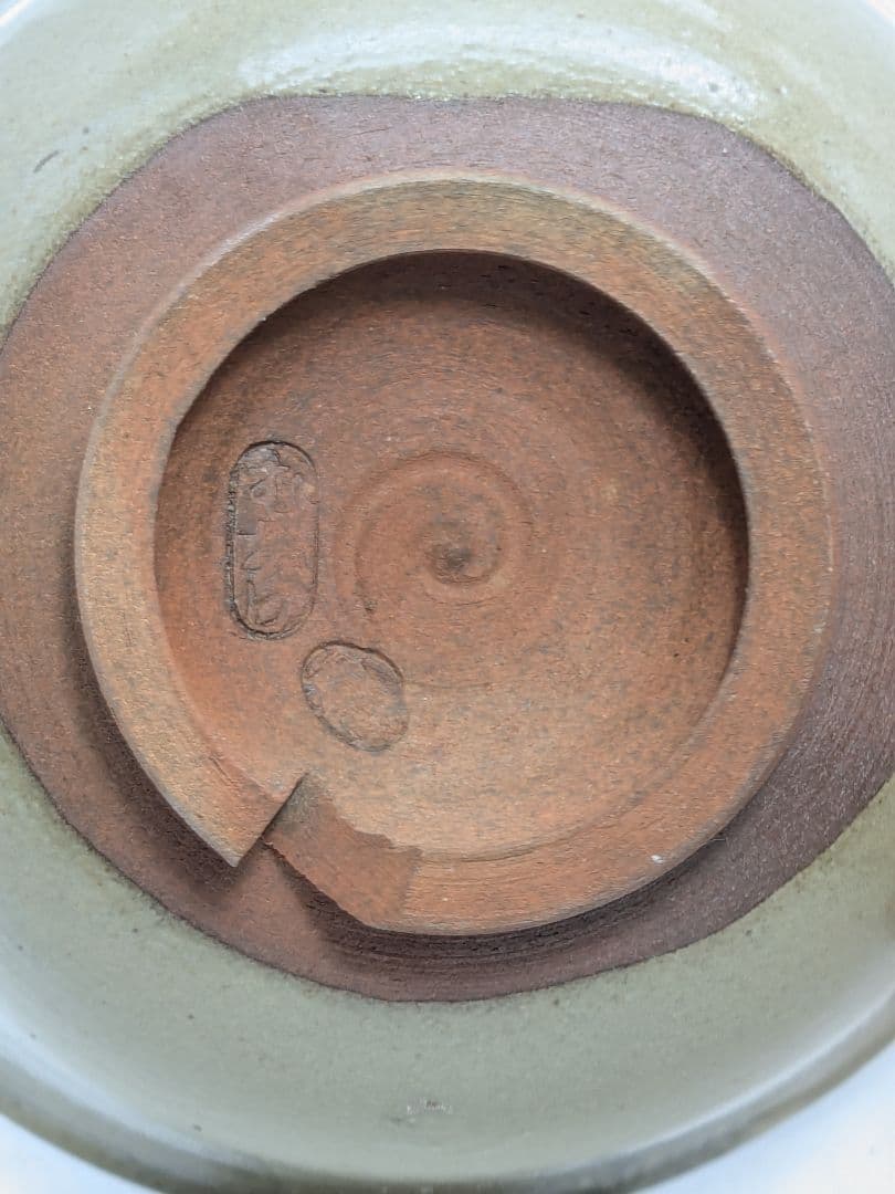 二代横山香寶 虫明焼 茶盌 合箱 しめ縄 抹茶碗 抹茶茶碗 茶道具 茶器 食器