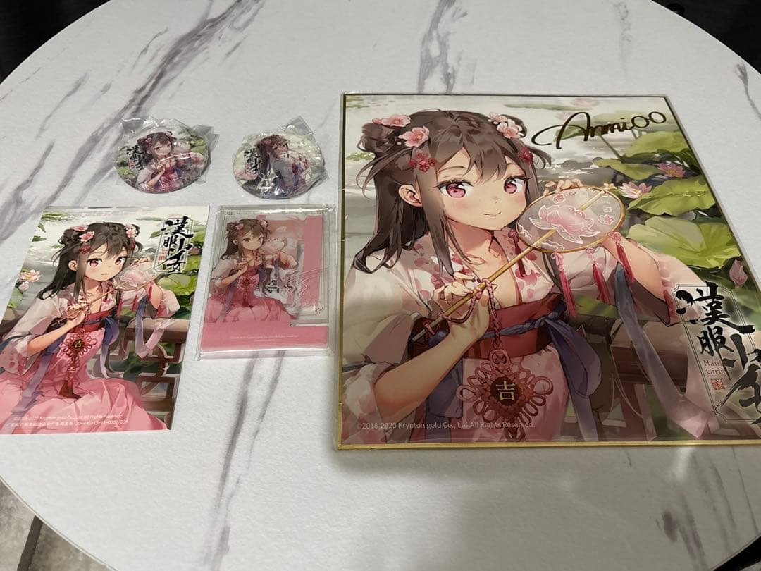 Anmi 漢服少女オリジナル切手コレクション