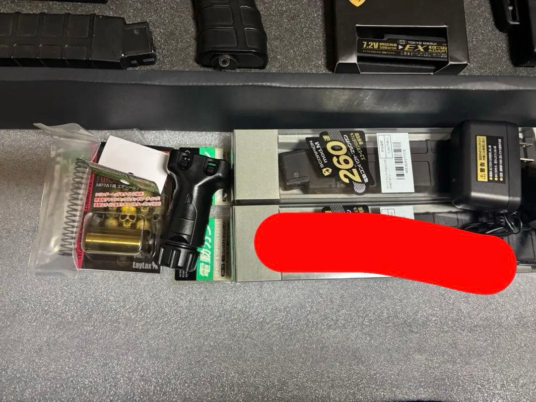 東京マルイ スコーピオンmod.M 電動ガン 内部カスタム　バイオBB弾