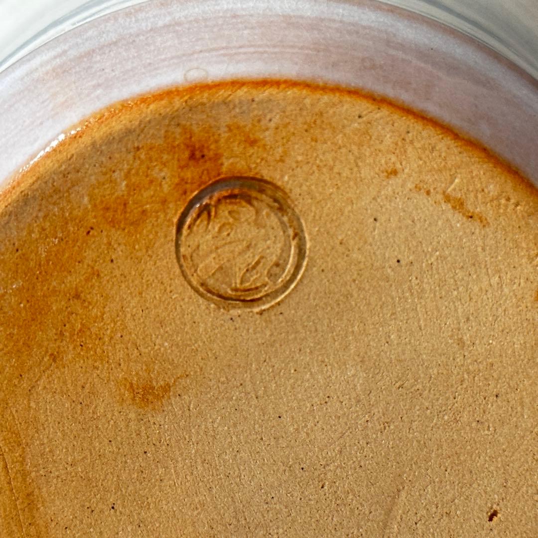 茶道具　萩焼　炎彩　花入　岡田裕　共箱　陶芸　花活　花器　稽古　茶会　床の間