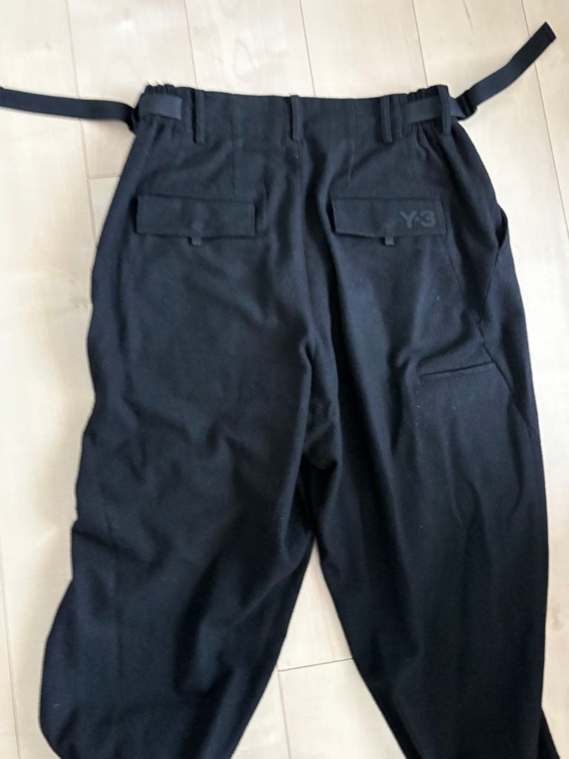 ワイスリー Y-3ジョガーパンツ　ウールフランネル　XS