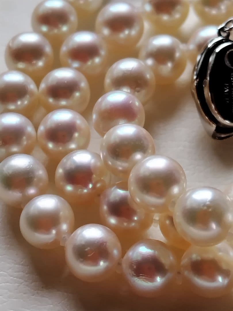 【鑑別書】アコヤ真珠 ネックレス