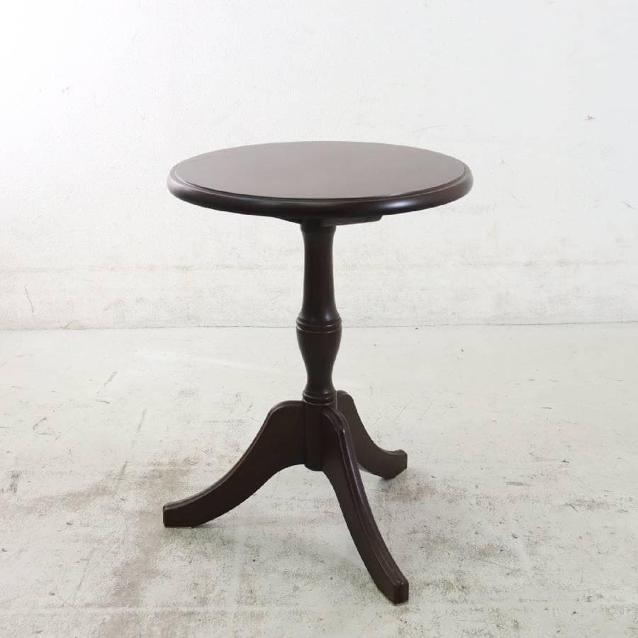 値下マルニ木工 地中海 ワインテーブル サイドテーブル アンティーク調