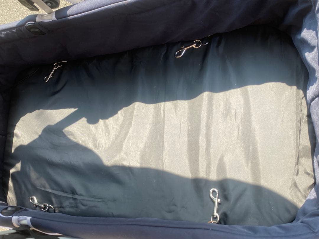 美品 ピッコロカーネ クレア 大型犬、多頭飼いのためのペットカート